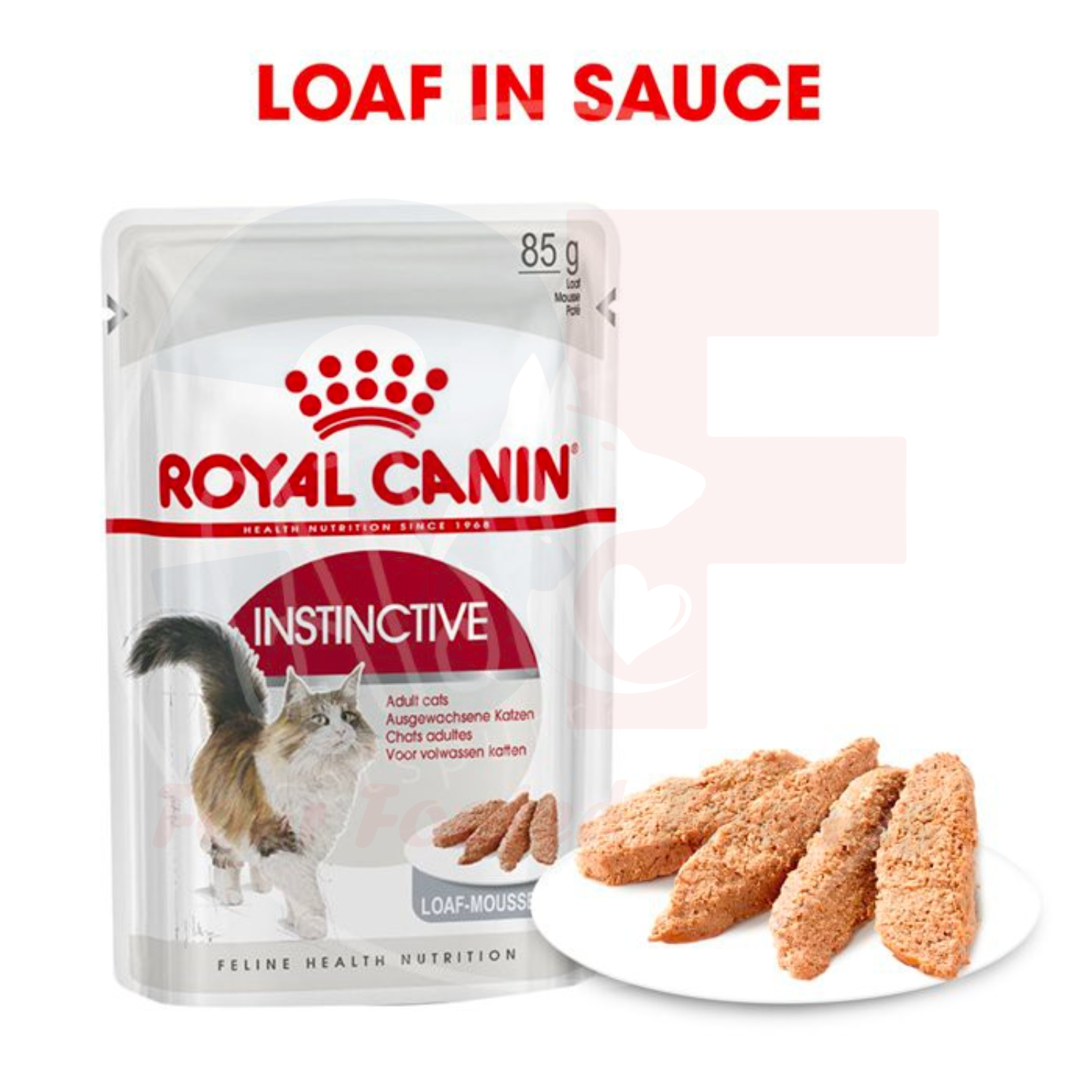 Pate Thức Ăn Ướt Dành Cho Mèo Trưởng Thành Royal Canin Instinctive - Gói 85g