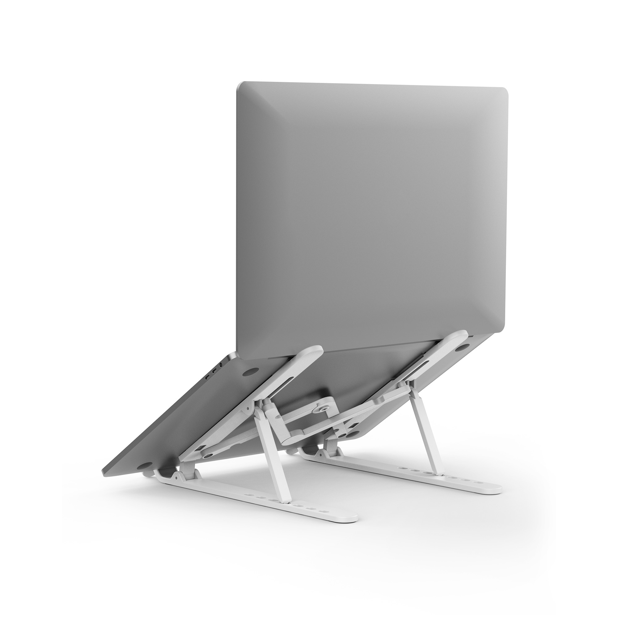 Giá Wiwu Laptop Stand S500 cho macbook, laptop có thể gấp gọn điều chỉnh độ cao, có đệm cao su chống trượt - Hàng chính hãng