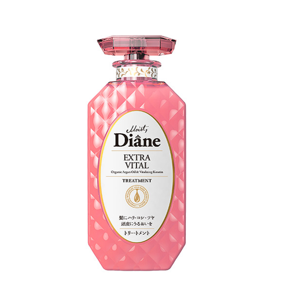 Dầu xả tăng cường sức sống cho tóc yếu Moist Diane Extra Vital (450ml)