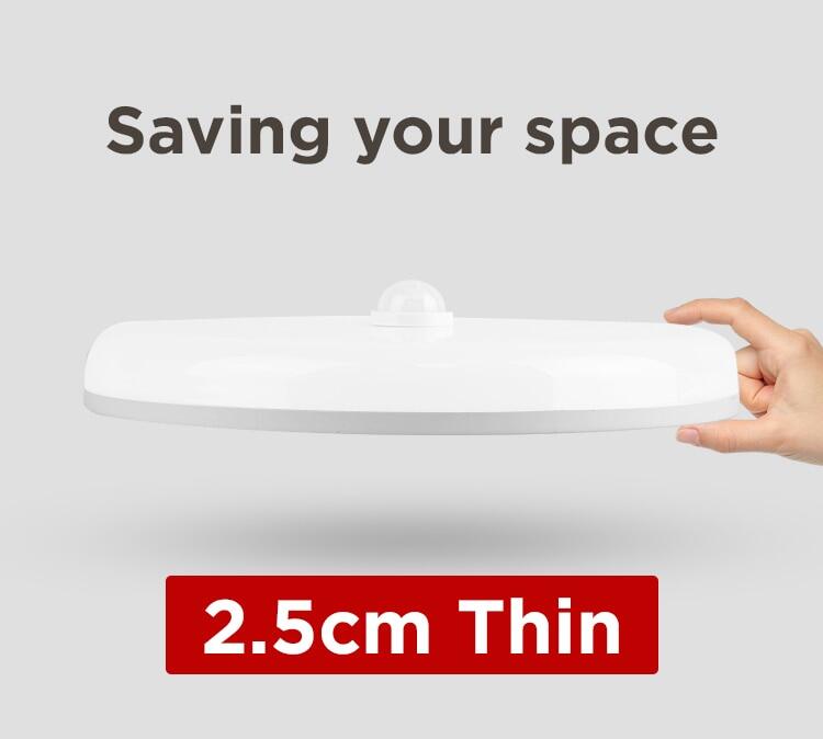 Bộ 2 đèn ốp trần cảm biến hồng ngoại 24W LED Ceiling Lamp with Infrared Motion Sensor
