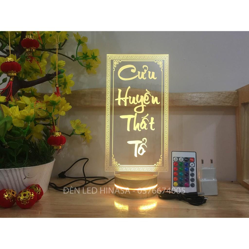 Đèn thờ Cửu Huyền Thất Tổ cao 28cm