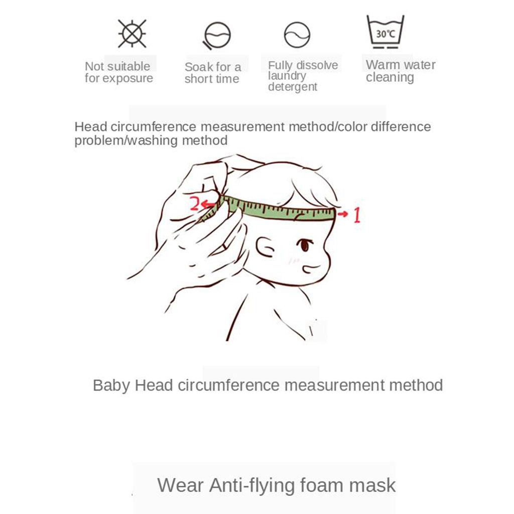 UV Protection Hat for Kids Blue+Beige