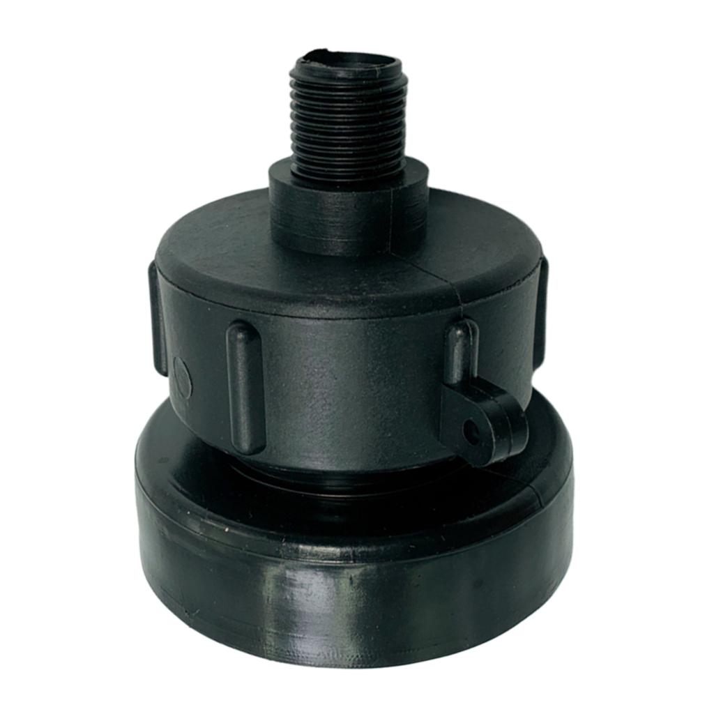 IBC Tank Drain Fitting Adapter IBC 80mm Coarse Thread Garden Hose Connector 1/2"