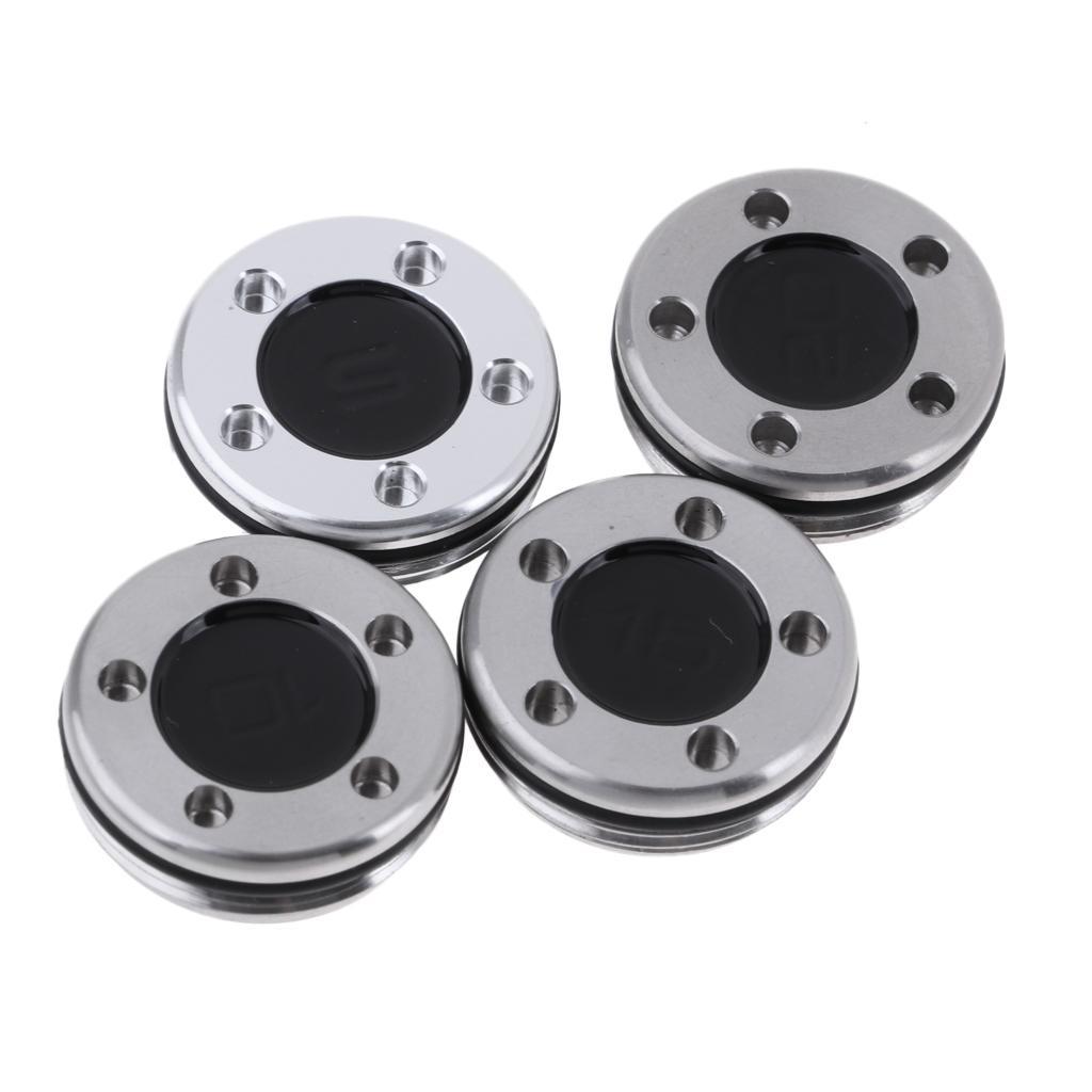 Aluminum Alloy Golf Putter Weight Screw Custom Putter Weights-Black 5g