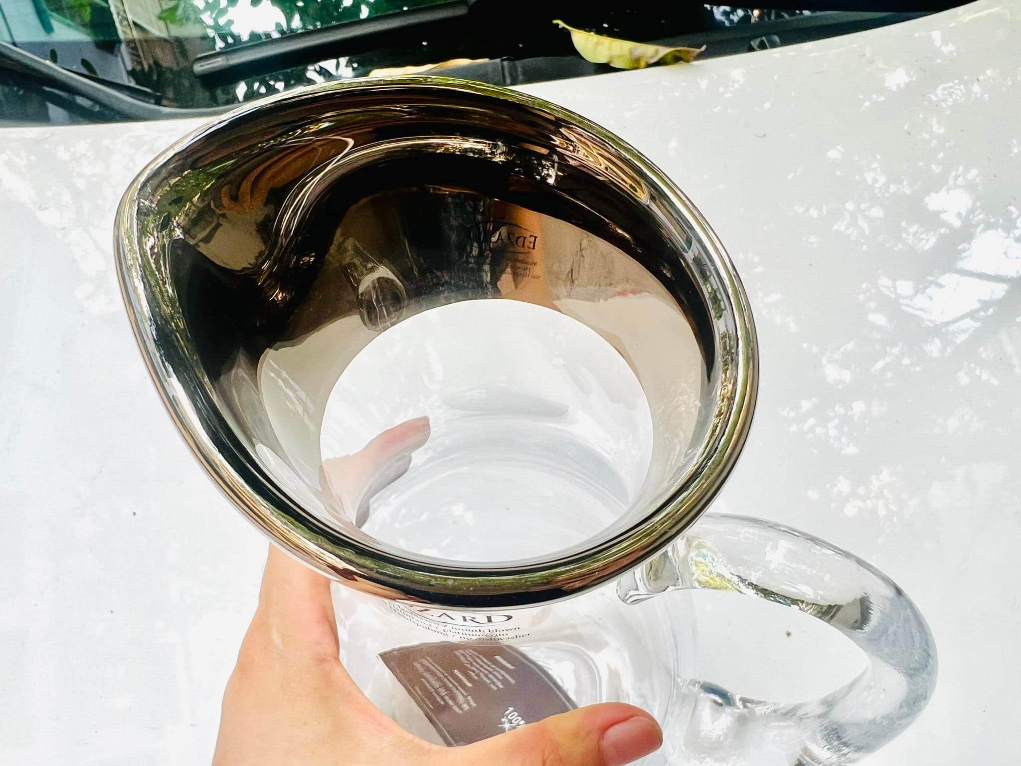 Bình đựng nước EDZARD viền bạc 1,8L Hafng chính hãng