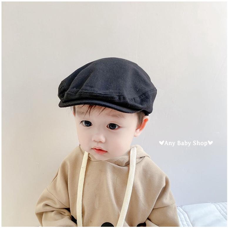 Nón Mũ nồi Beret đội được hai kiểu cho bé nhiều màu cực cool