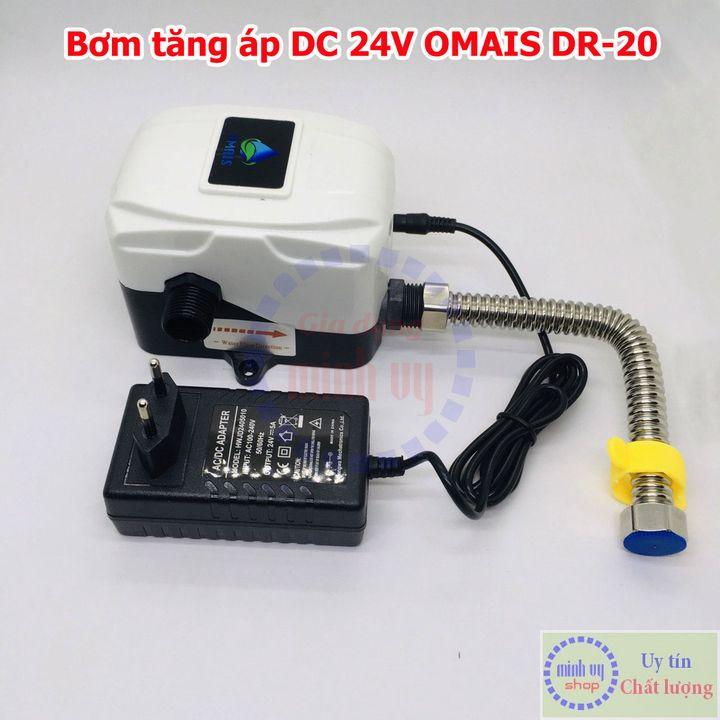 Bơm tăng áp vòi sen - máy giặt - OMAIS 24V DC DR-20