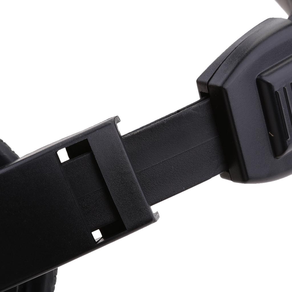 2 Pin Overhead Earpiece Headset with Mic PPT for 2 Way Radio Walkie Talkie