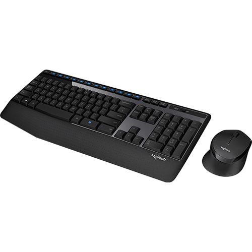 Combo chuột và bàn phím không dây Logitech MK345 - Hàng chính hãng