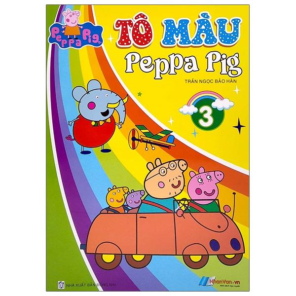 Sách - Tô Màu Peppa Pig - Tập 3 (Tái Bản 2024)