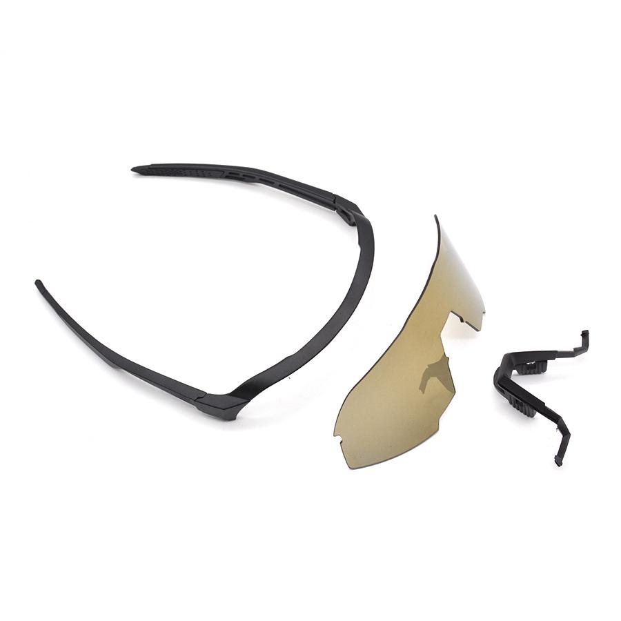 S3 Kính Xe Đạp Kính Đi Xe Đạp Photochromic Kính Mát Xe Đạp S2 UV400 Phân Cực Kính Mắt Nam Nữ Đi Xe Đạp Kính Color: 8 Lenses Color: Transparent 3 lens