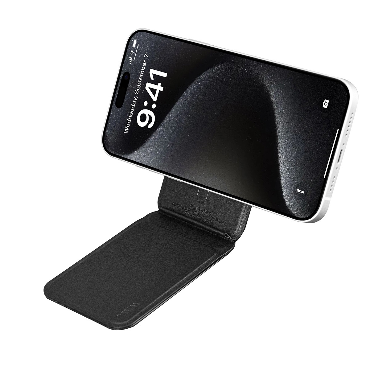 Folding giá đỡ từ tính cầm tay gấp gọn kiêm selfie Wiwu Mag Wallet xPro cho điện thoại iPhone 15 14 13 12 11 S22 S23 S24 z fold - Da PU cao cấp, đa năng, tăng kèm vòng từ tính - Hàng nhập khẩu