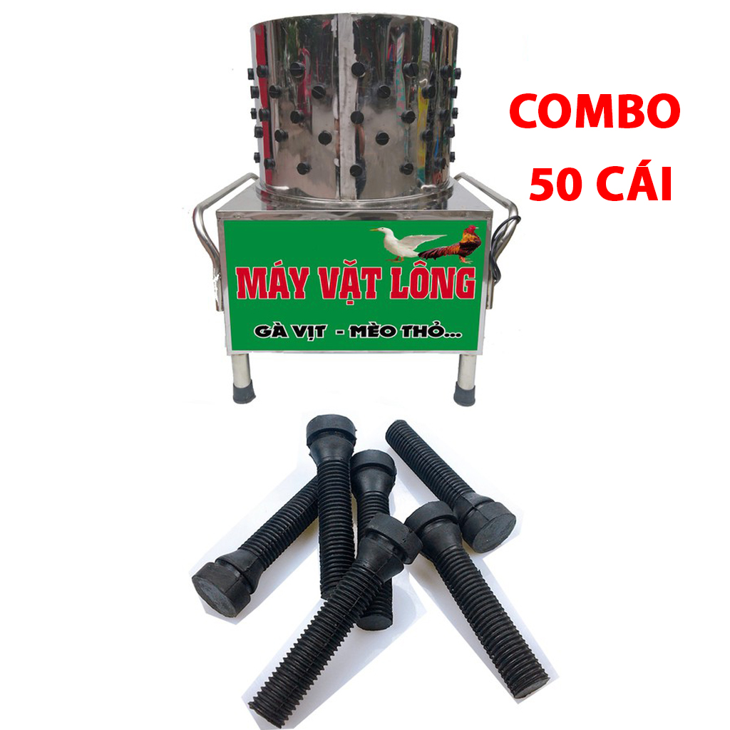 Combo 50 Núm cao su vặt, nhổ lông gà vịt, ngan ngỗng, chất liệu cao su thiên nhiên an toàn tuyệt đối