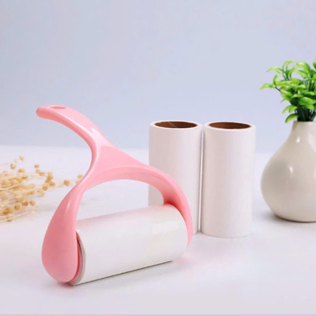 Cây lăn bụi làm sạch quần áo, ga giường, cây lăn lông chó,mèo đa năng, phụ kiện giặt ủi