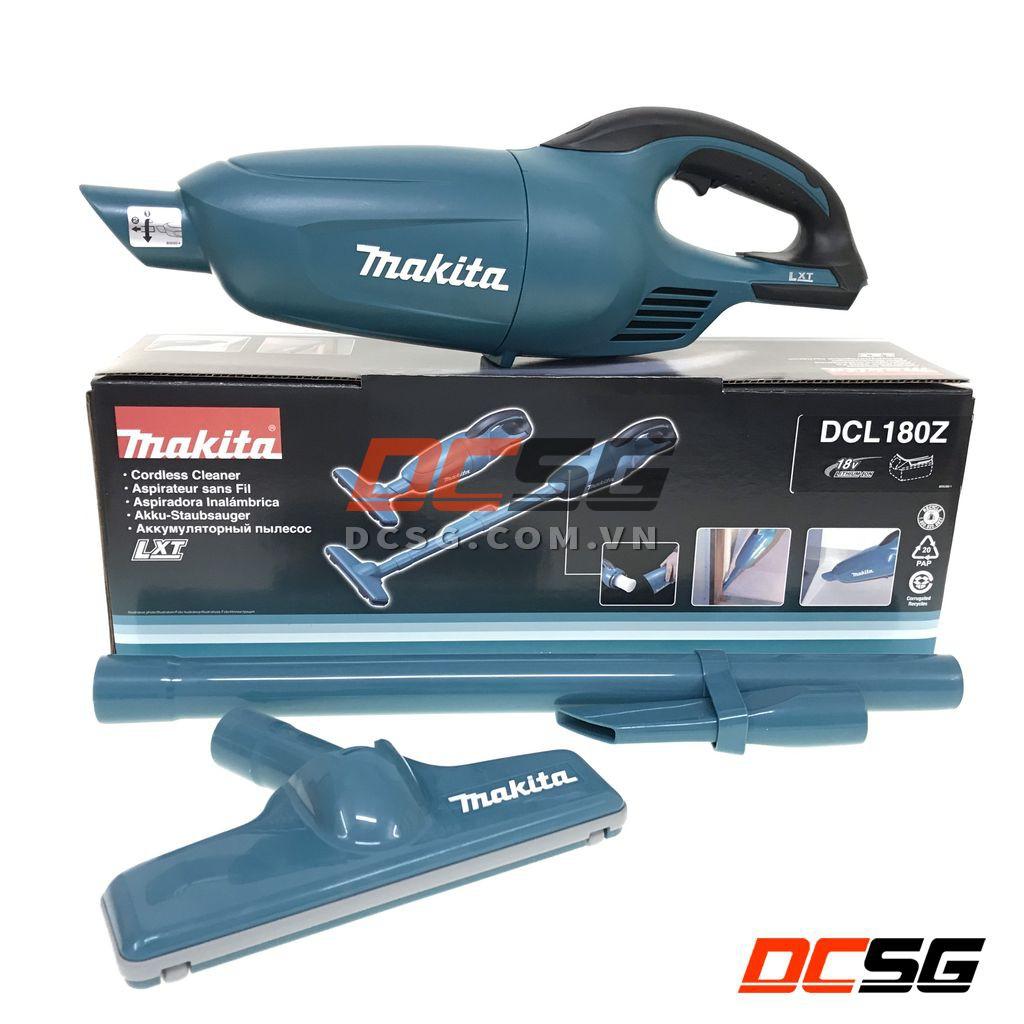 Máy hút bụi dùng pin 18V Makita DCL180Z/ ZB/ ZW (Nhiều màu) | DCSG