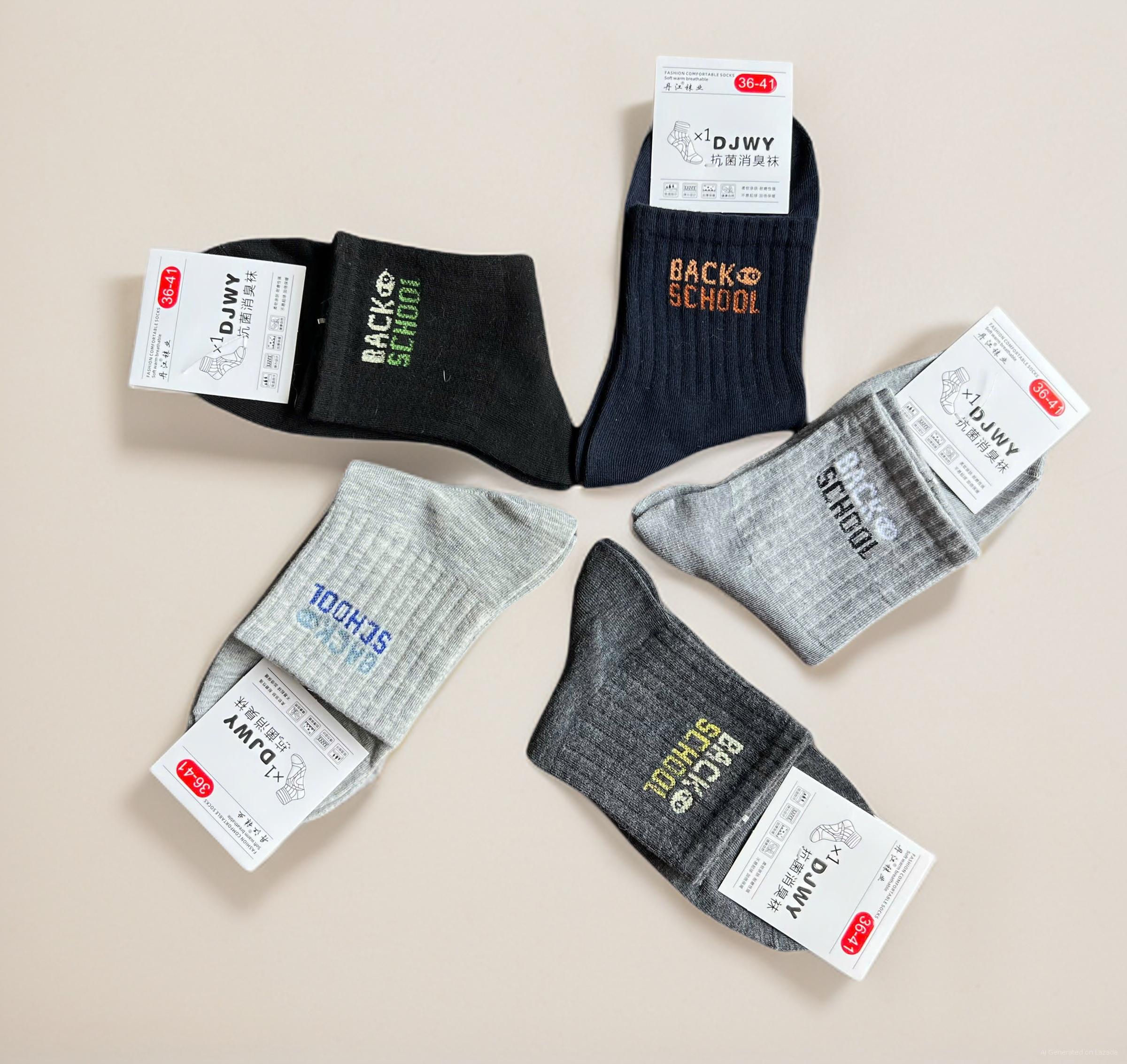 SET 5 ĐÔI TẤT VỚ NAM CỔ CAO MÃ 29 DÀNH CHO NAM