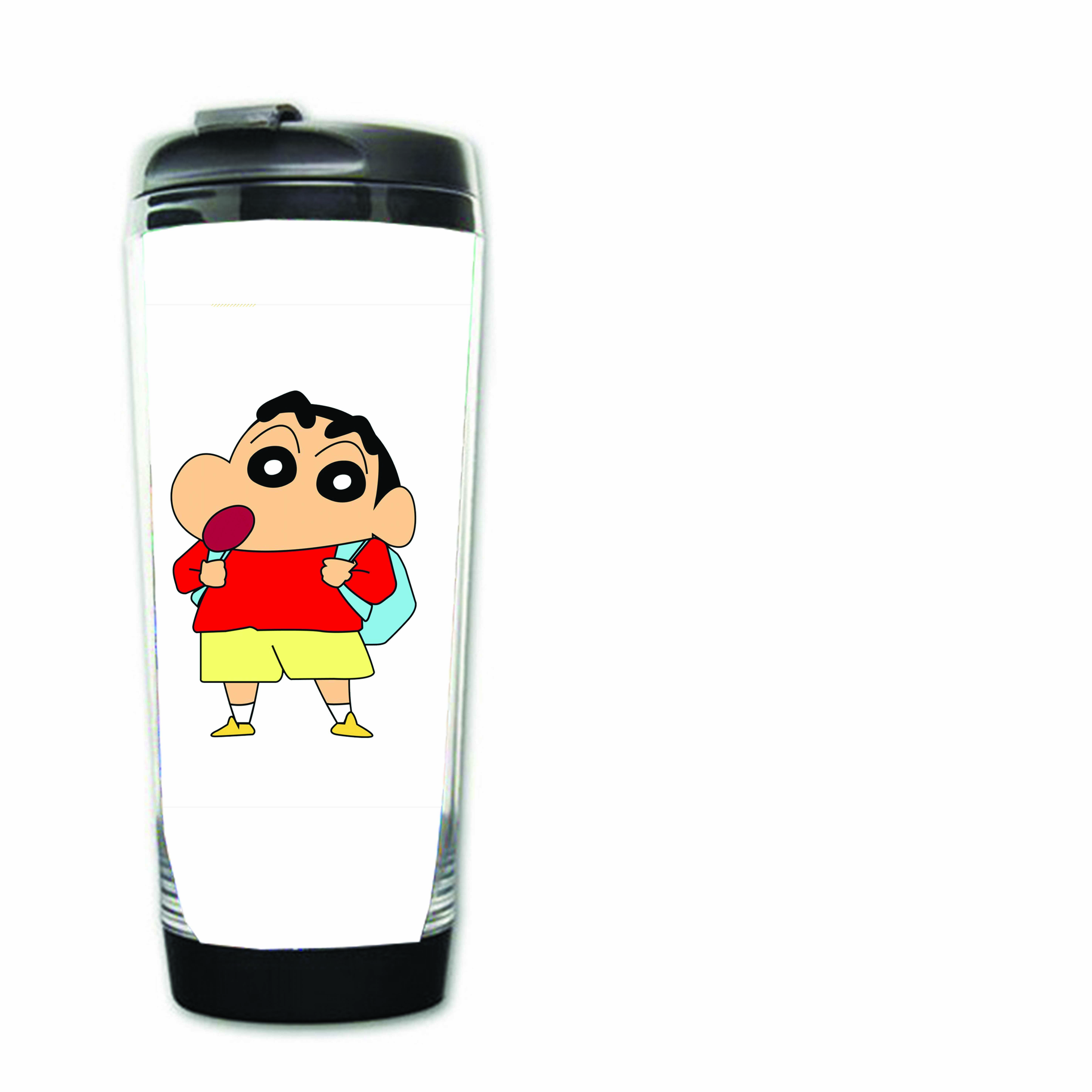 Bình nước nhựa IN HÌNH Crayon Shinchan - Cậu Bé Bút Chì anime