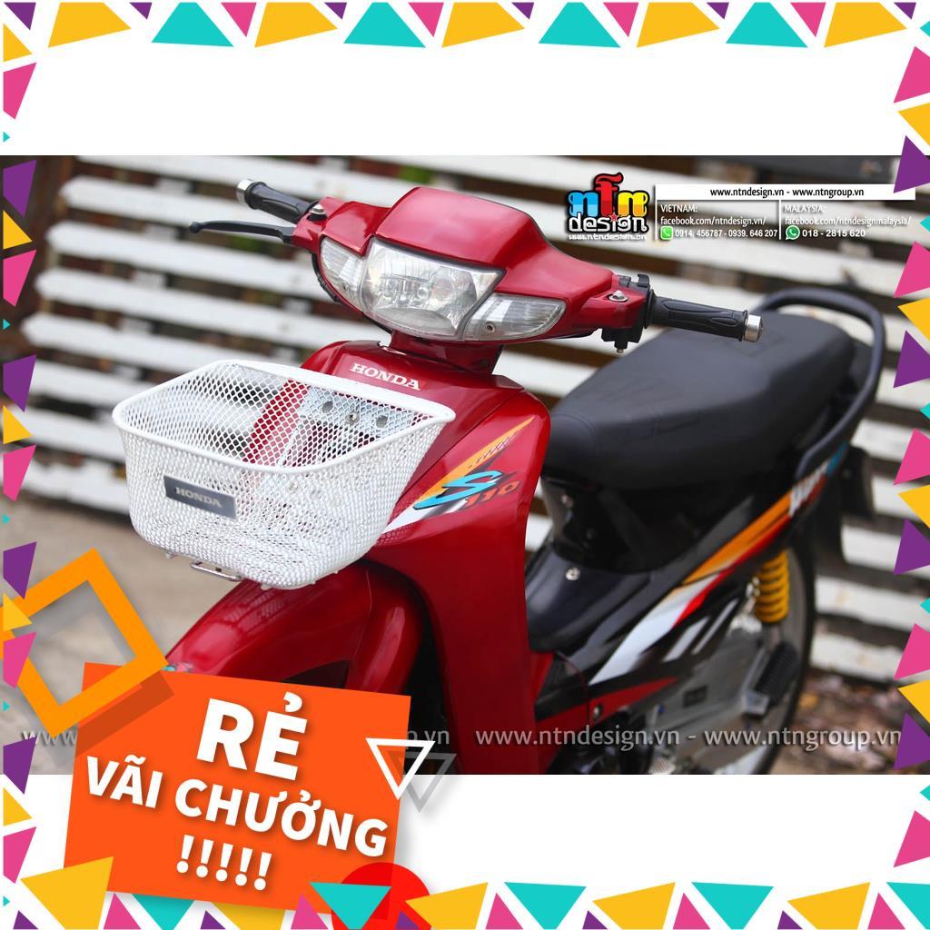 Tem Rời Wave Nhỏ Mẫu 110 Đỏ Đen Cam