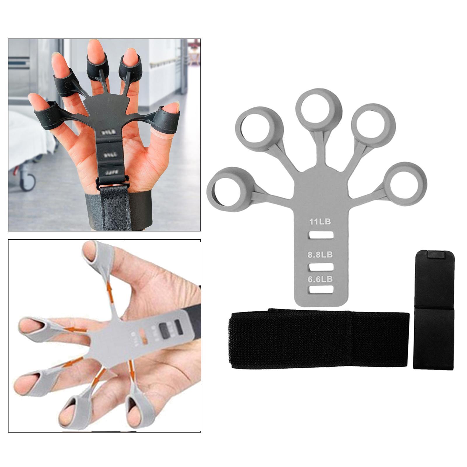 Finger Exerciser Stretcher Women Men Exercise Trainer Hand Grip Strengthener