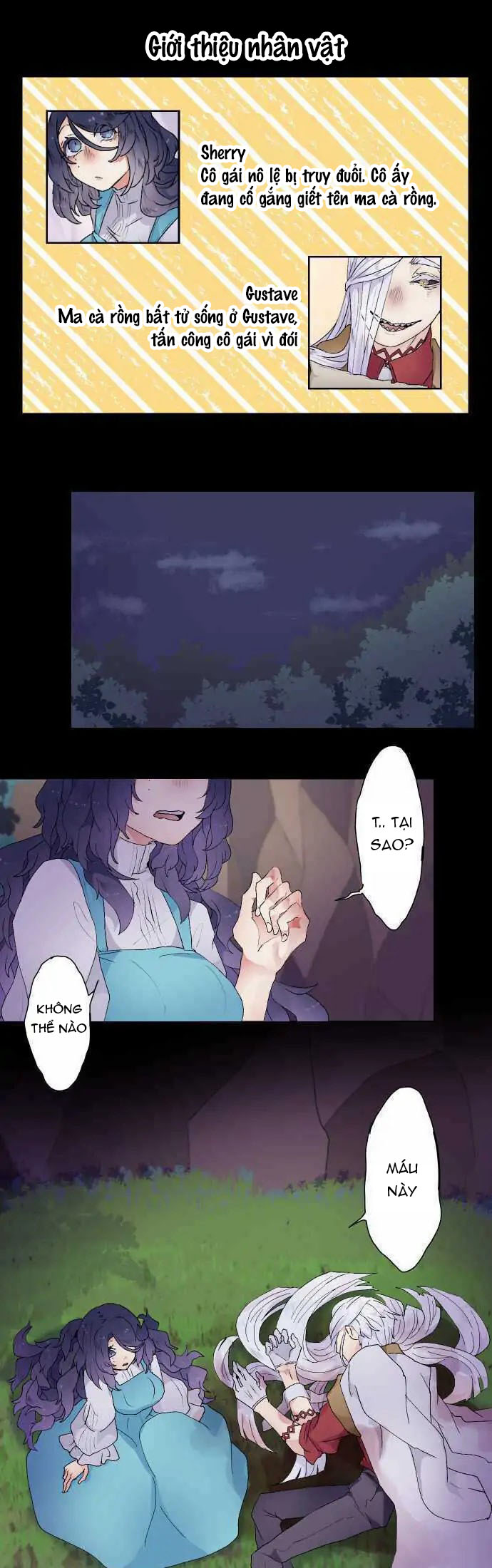 cô gái bị truy đuổi và chàng ma cà rồng chapter 10.1 2