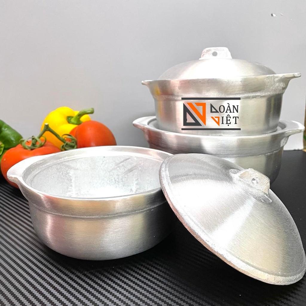 Nồi Gang kho thịt cá Lòng sâu, cơm niêu, cơm chiên, tiềm gà vịt - Gang Đúc Nguyên Khối, Mẫu Mới Siêu Bóng