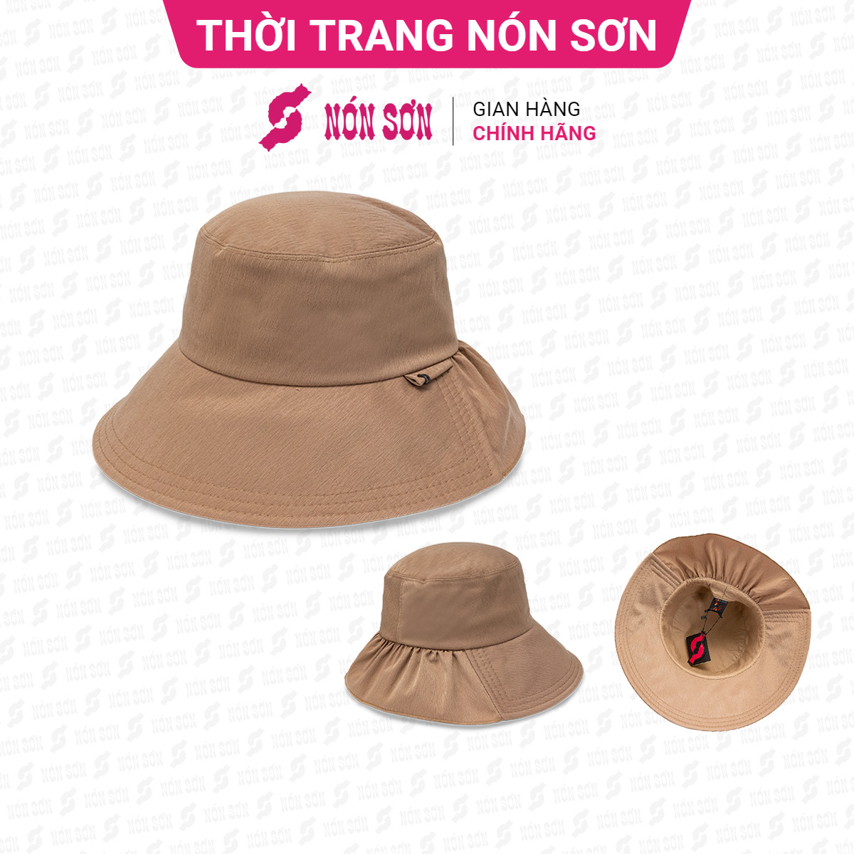Mũ vành thời trang NÓN SƠN thời trang MH002-NU1