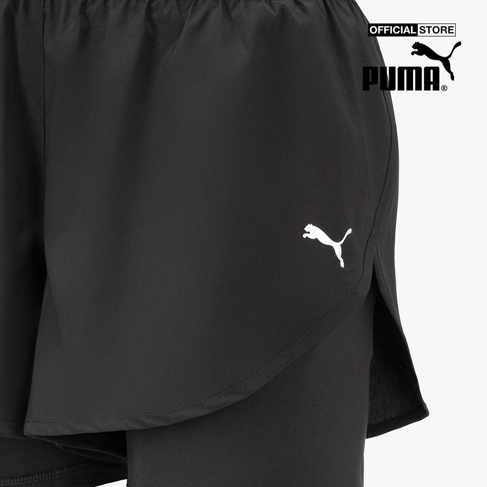 PUMA - Quần shorts thể thao nữ 2 in 1 Woven Running 521072-01