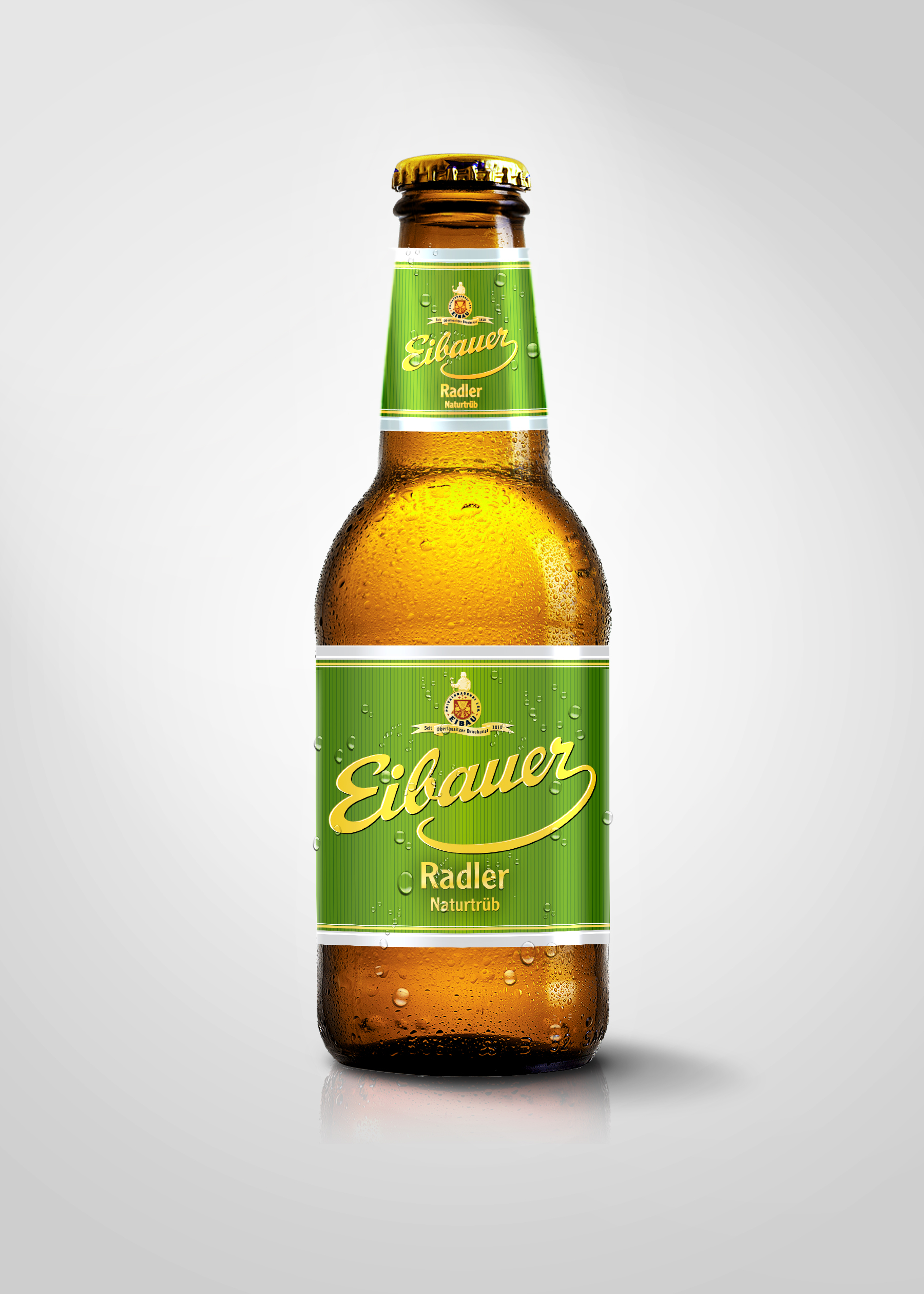 Bia Trái Cây Eibauer - Radler Naturtub 2.5 độ - Bia Thây Tu Eibauer - Bia Đức Nhập Khẩu Chính Hãng Chai 250ml