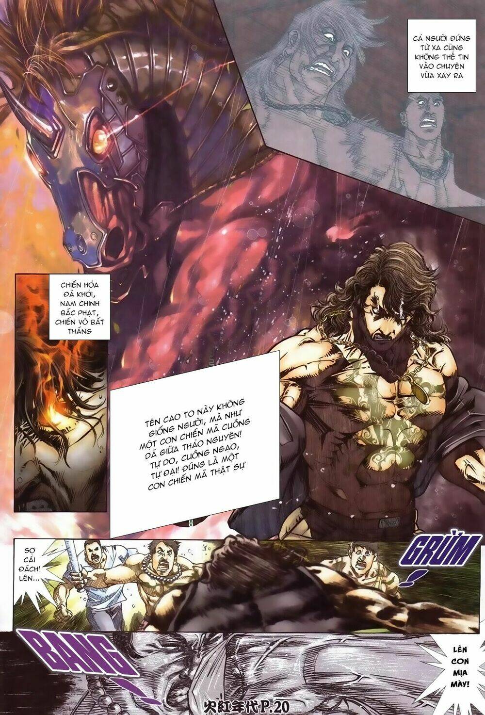 hỏa hồng niên đại hắc cốt đường chapter 101 17