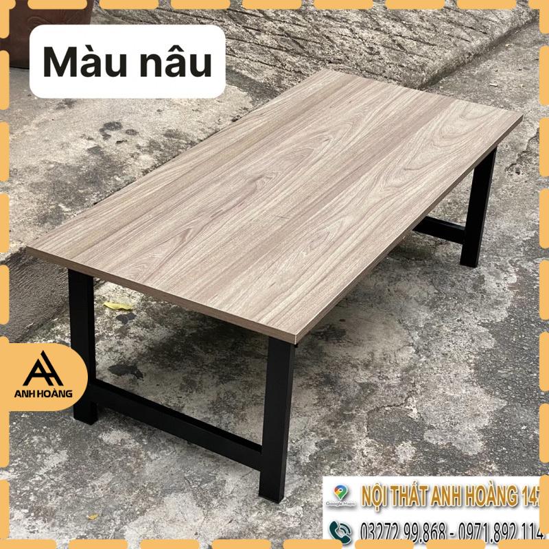 Bàn gỗ thấp ngồi bệt nhật chân gấp gọn gỗ MDF phủ Melamine chống ẩm chống trầy xước mới