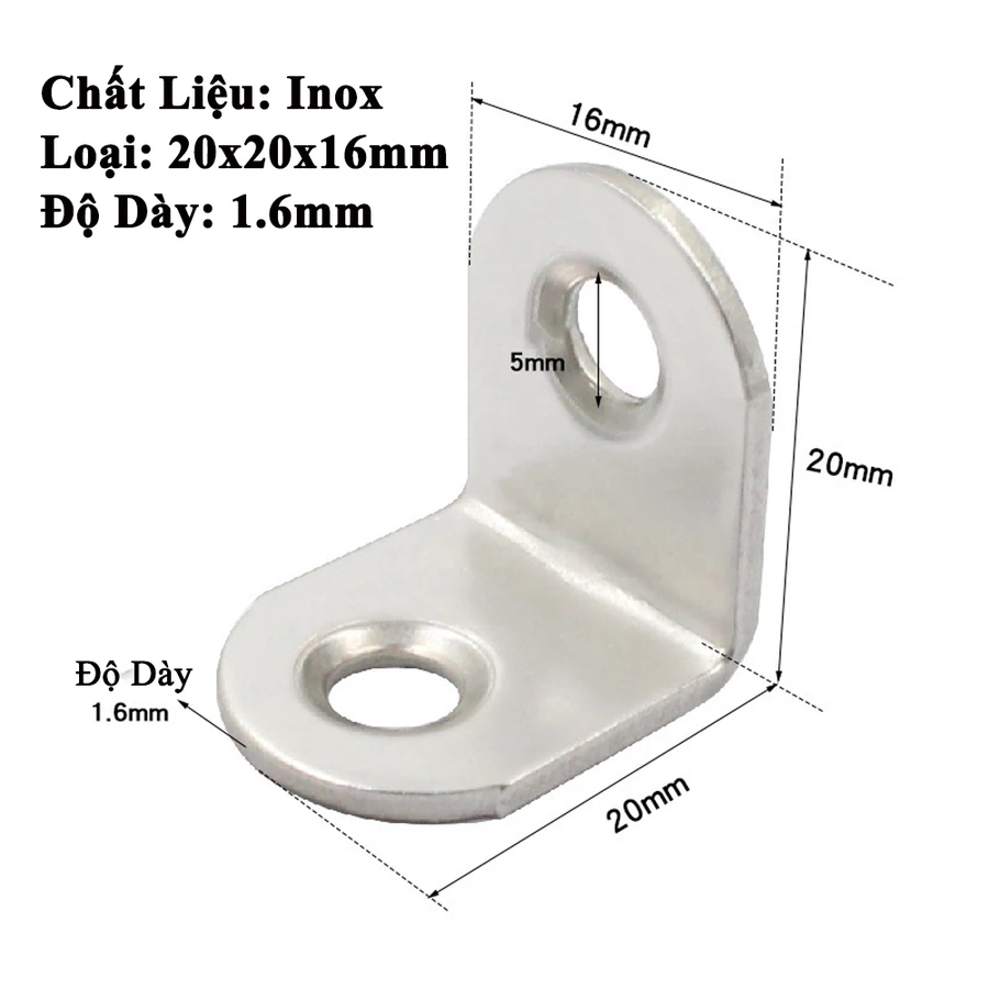 Ke Góc Vuông Các Loại KUNBE Pat Góc Vuông 90 Độ Giá Đỡ Góc Chốt Giữ Đồ Nội Thất Cửa Tủ