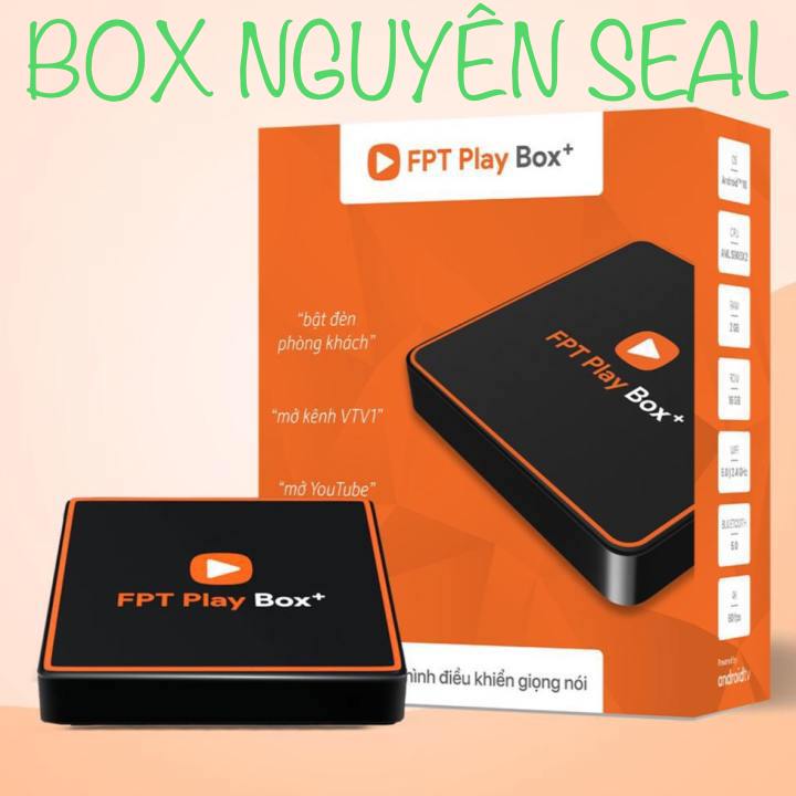 FPT Play Box 2020 mã T550 truyền hình điều khiển giọng nói Fpt play box plus 4k android tv box fpt smart box fpt box 2020 - Hàng Chính Hãng