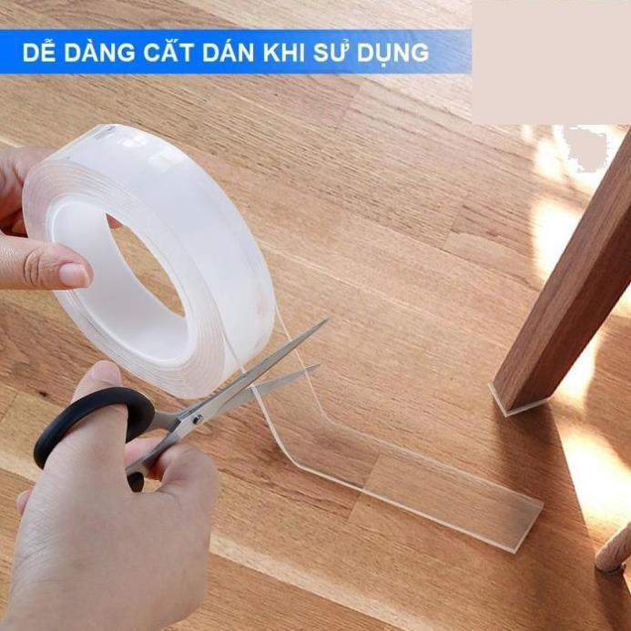 Băng Keo Dài 3m Dán Cố Định Đồ Vật Thông Minh Tiện Lợi