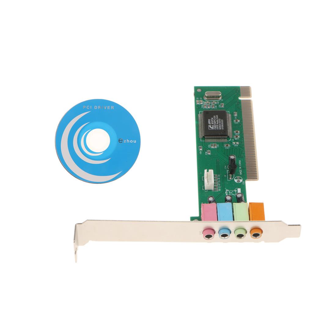 Main Board PCI 8738 Built-in Sound Card 5.1 Channel PCI Surround Sound Card