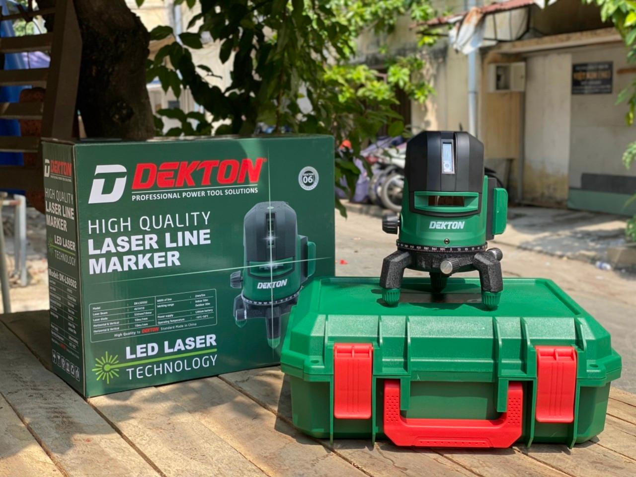 Máy Cân Mực Laser Dekton Dk - Ls0502 Không Kèm Chân Máy - Hàng Chính Hãng