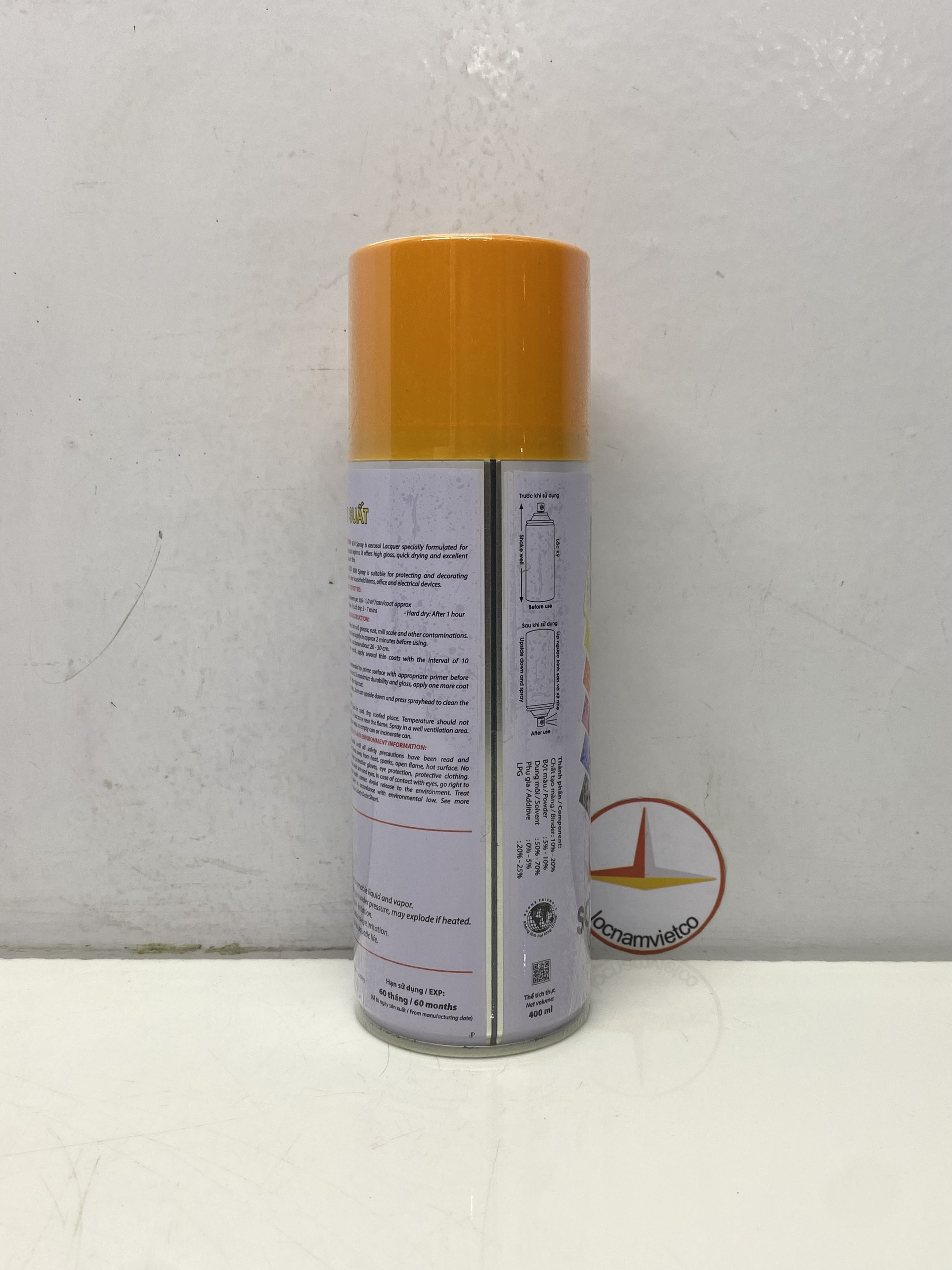 Sơn xịt Win màu vàng nghệ 241 400ml