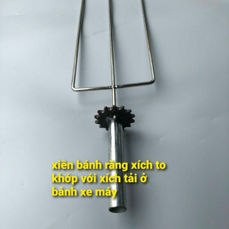 Xiên nướng gà, vịt cho máy quay tự động