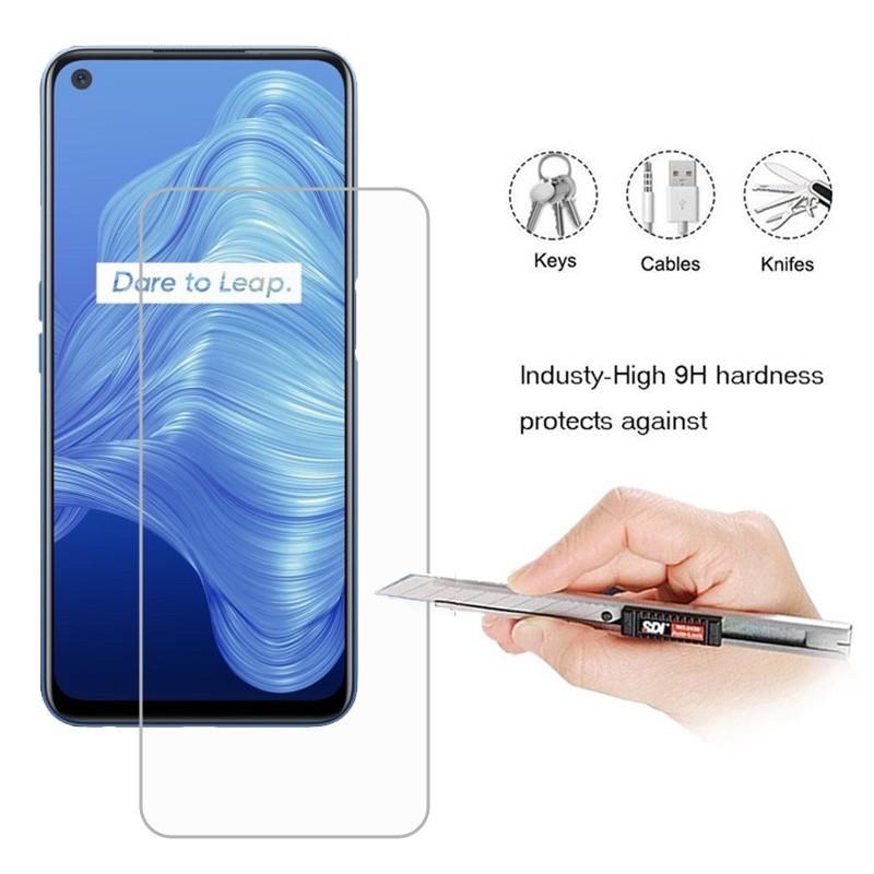 Kính cường lực dẻo dành cho Realme 7 trong suốt 9h+ Bảo vệ màng hình tránh trầy xước tránh va đập