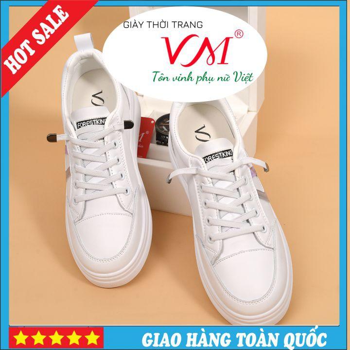 Giày Thể Thao Nữ, Chiều Cao 3CM, Da Thật Êm Ái, Bền Chắc Và Thời Trang - TT.P14108_VIOLET