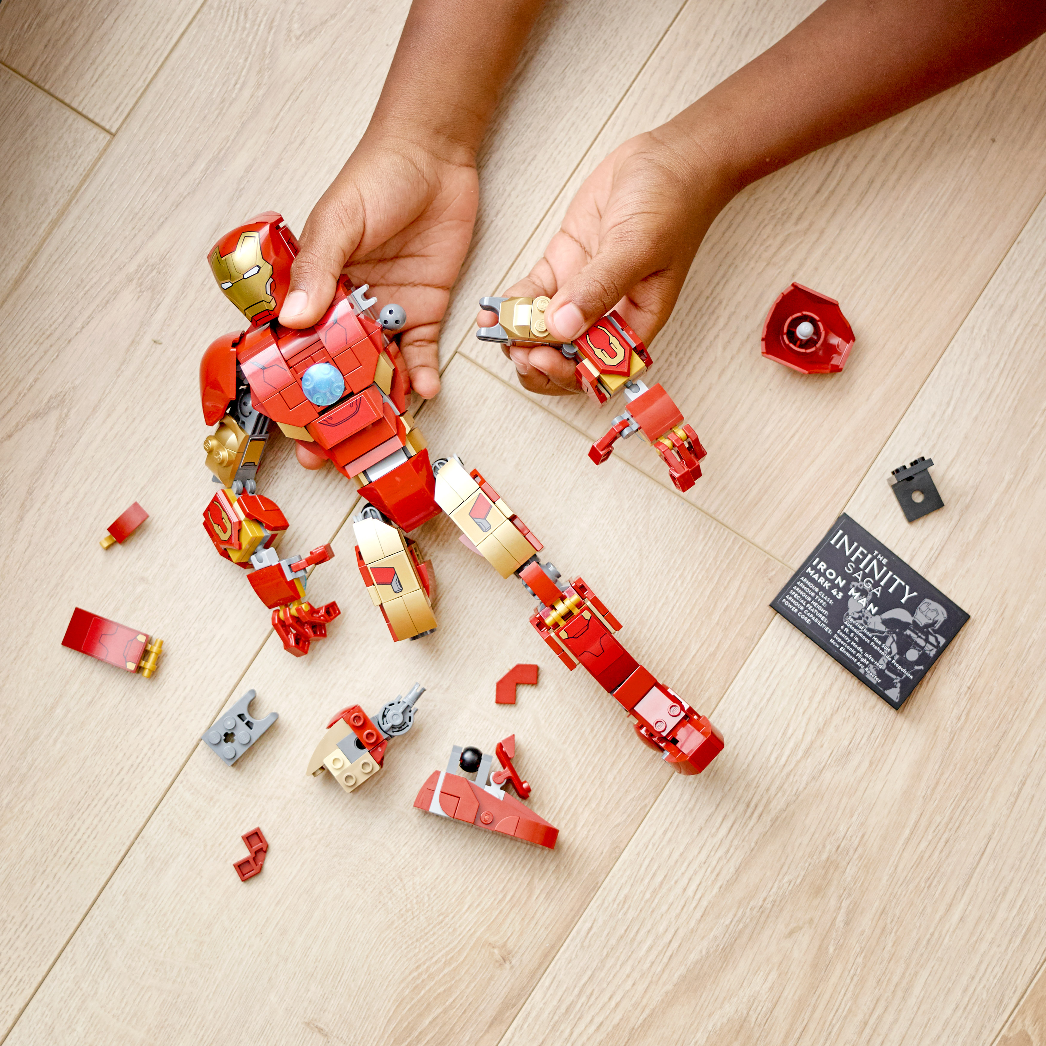 Đồ Chơi LEGO Mô Hình Người Sắt 76206