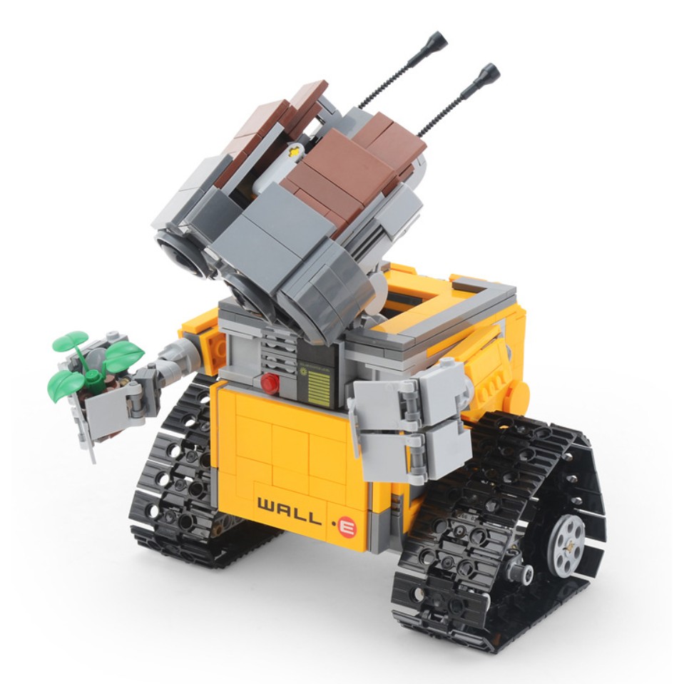 Đồ chơi lắp ráp xếp hình Robot người máy biết yêu