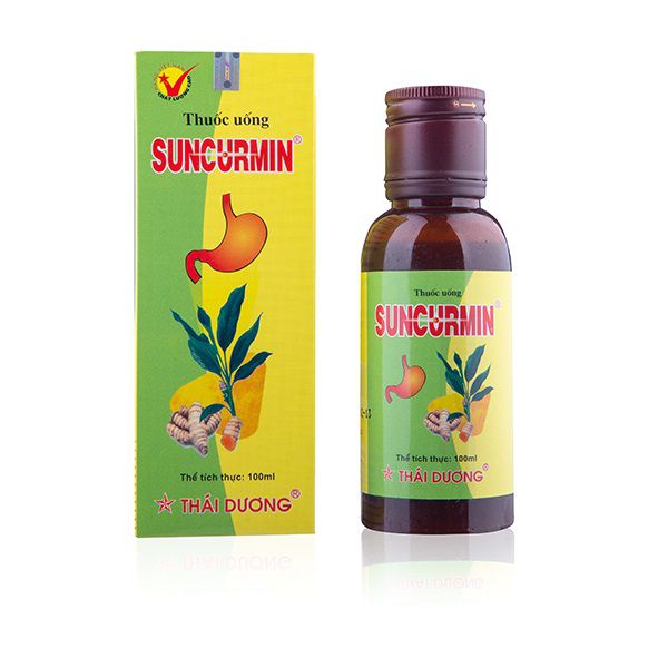 3 HỘP Thực phẩm bảo vệ sức khỏe SUNCURMIN chứa tinh chất nghệ giảm đau dạ dày