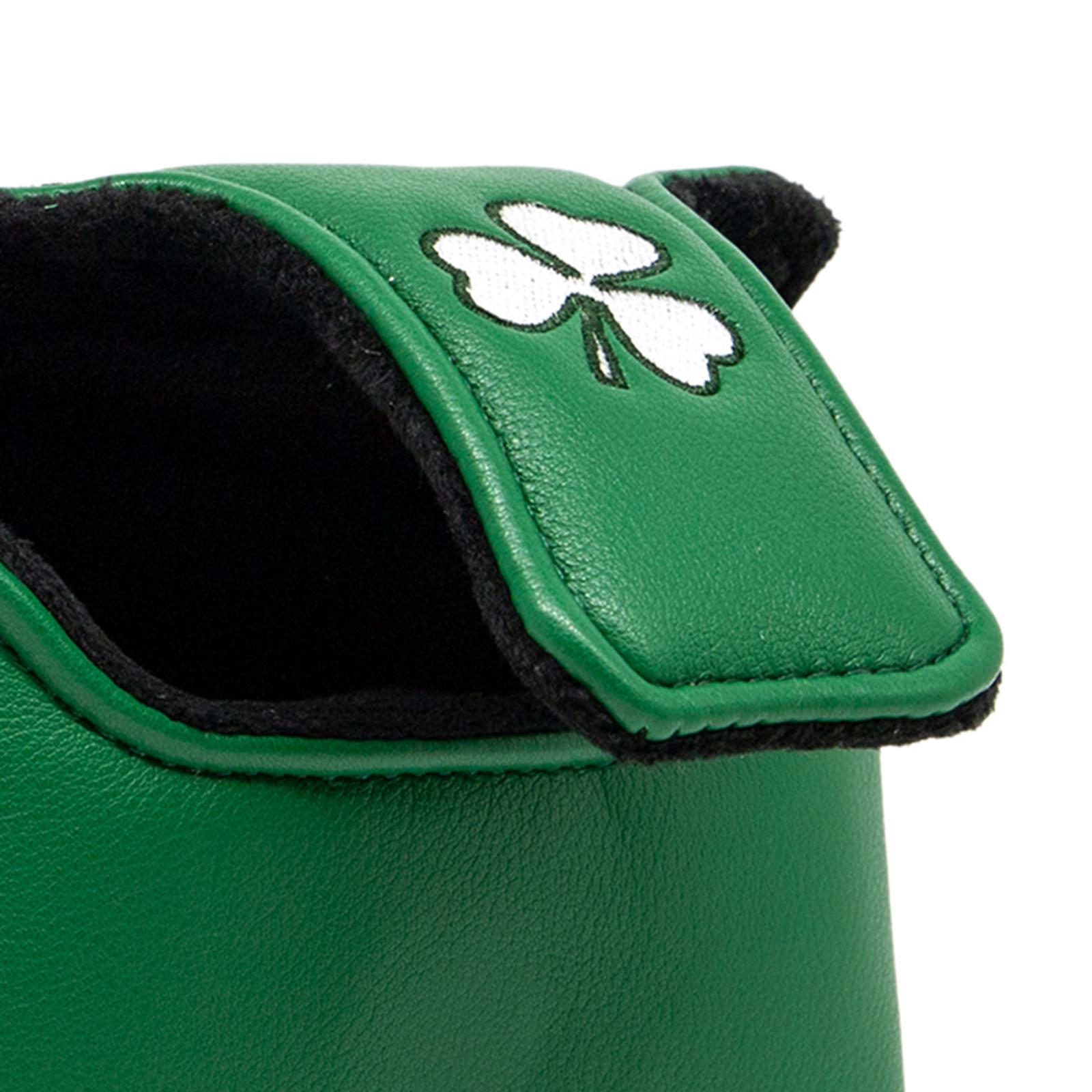Golf Putter Cover, Square Mallet Putter Covers PU Leather Putter Headcovers Putter Head Cover with Tape Fit for All Brands
