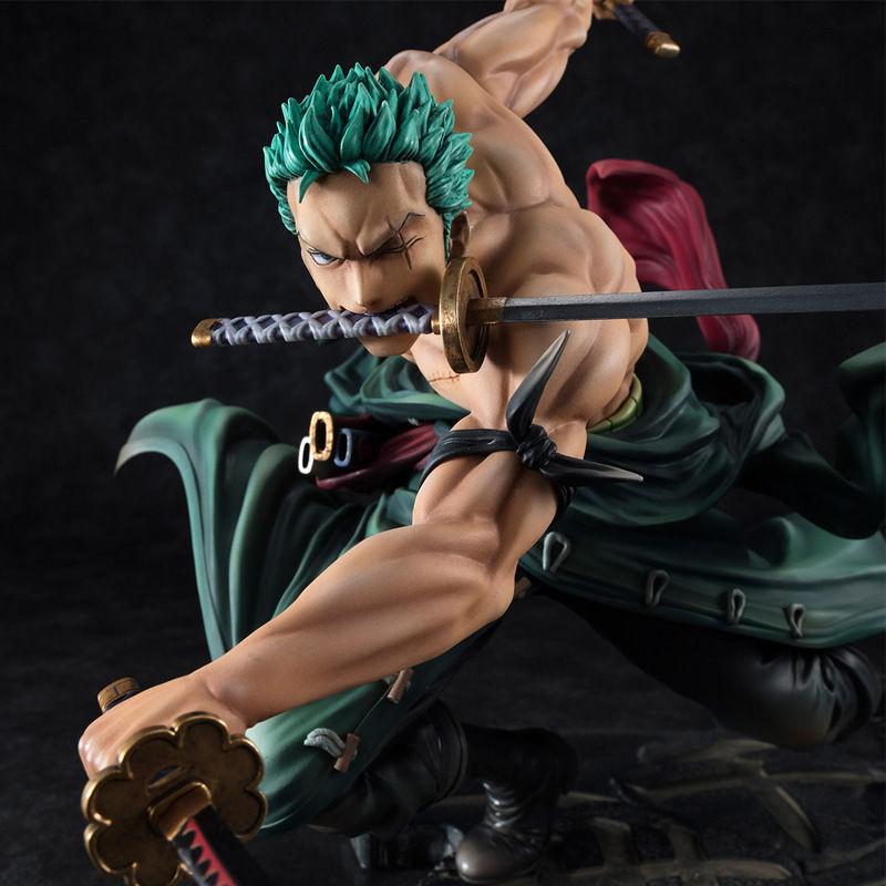 Mô Hình Zoro 3000 Thế Giới 26cm 2 Đầu 3 Kiếm Mô hình One Piece Cao Cấp, Figure Mô Hình Anmie One Piece Luffy Vua Hải Tặc