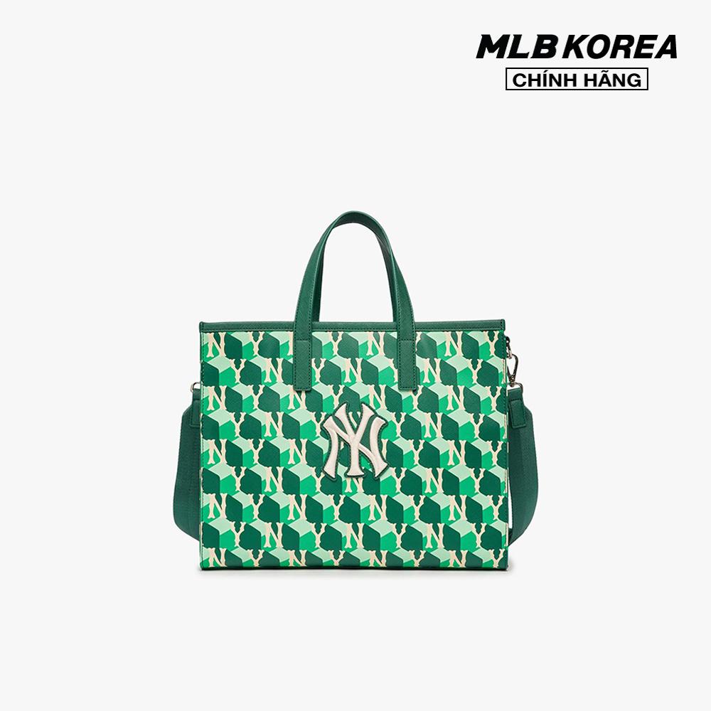 MLB - Túi xách chữ nhật Cube Monogram Medium 3AORM042N