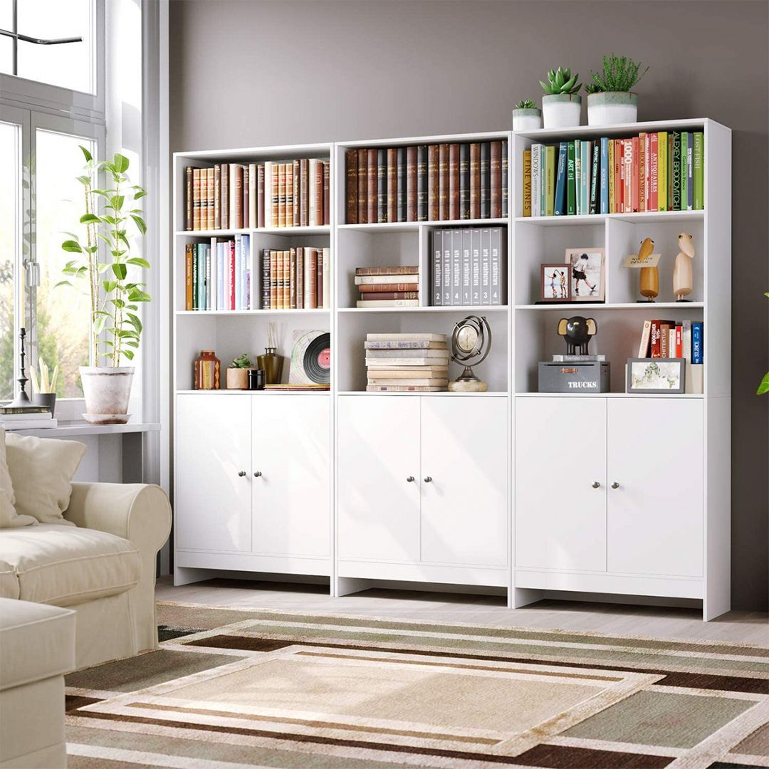 Giá đỡ sách gia đình bằng gỗ kiểu dáng nhỏ gọn SMLIFE Bobshell
