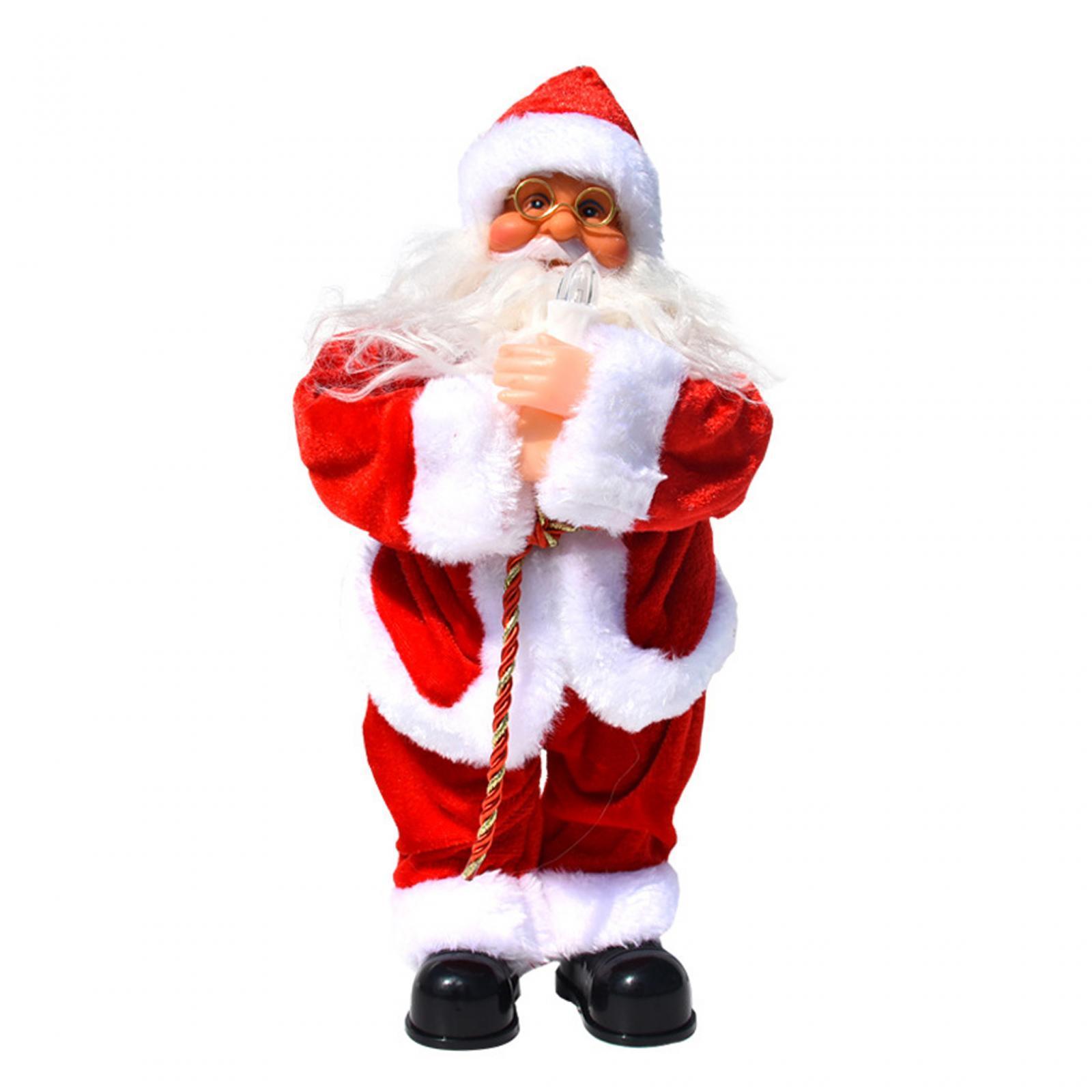 Electric Santa Claus Doll Toy Gift for Shopping Malls Household Desktop