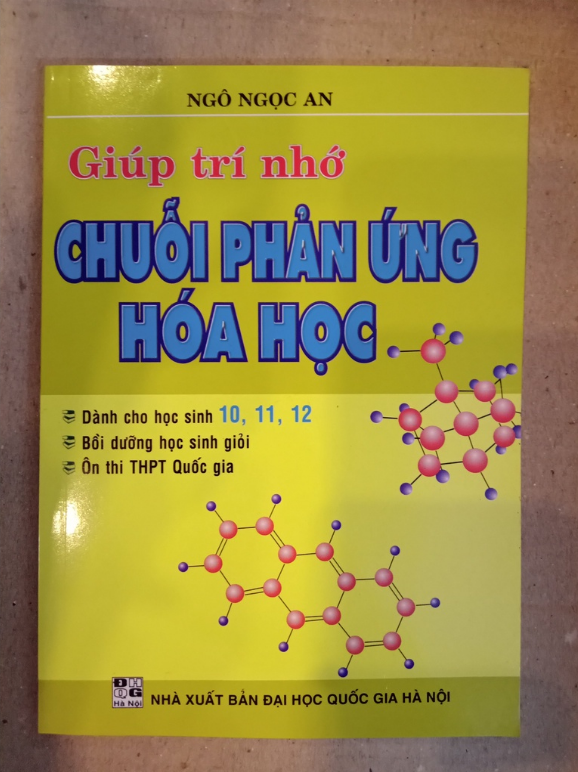 Sách – Giúp trí nhớ chuỗi phản ứng hóa học