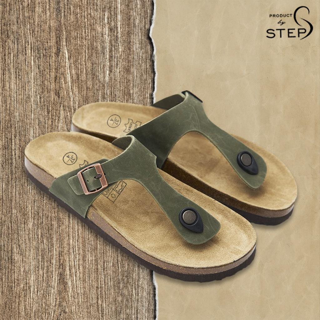 Dép đế trấu Unisex Da Quai kẹp ngón