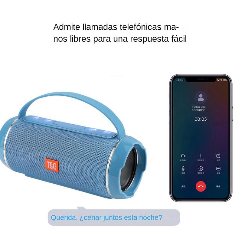 Loa bluetooth không dây chống thấm chất lượng cao chất lượng âm thanh nhỏ Double Soundbar loa hộ gia đình Outdoor Loud loa siêu trầm màu: Xám